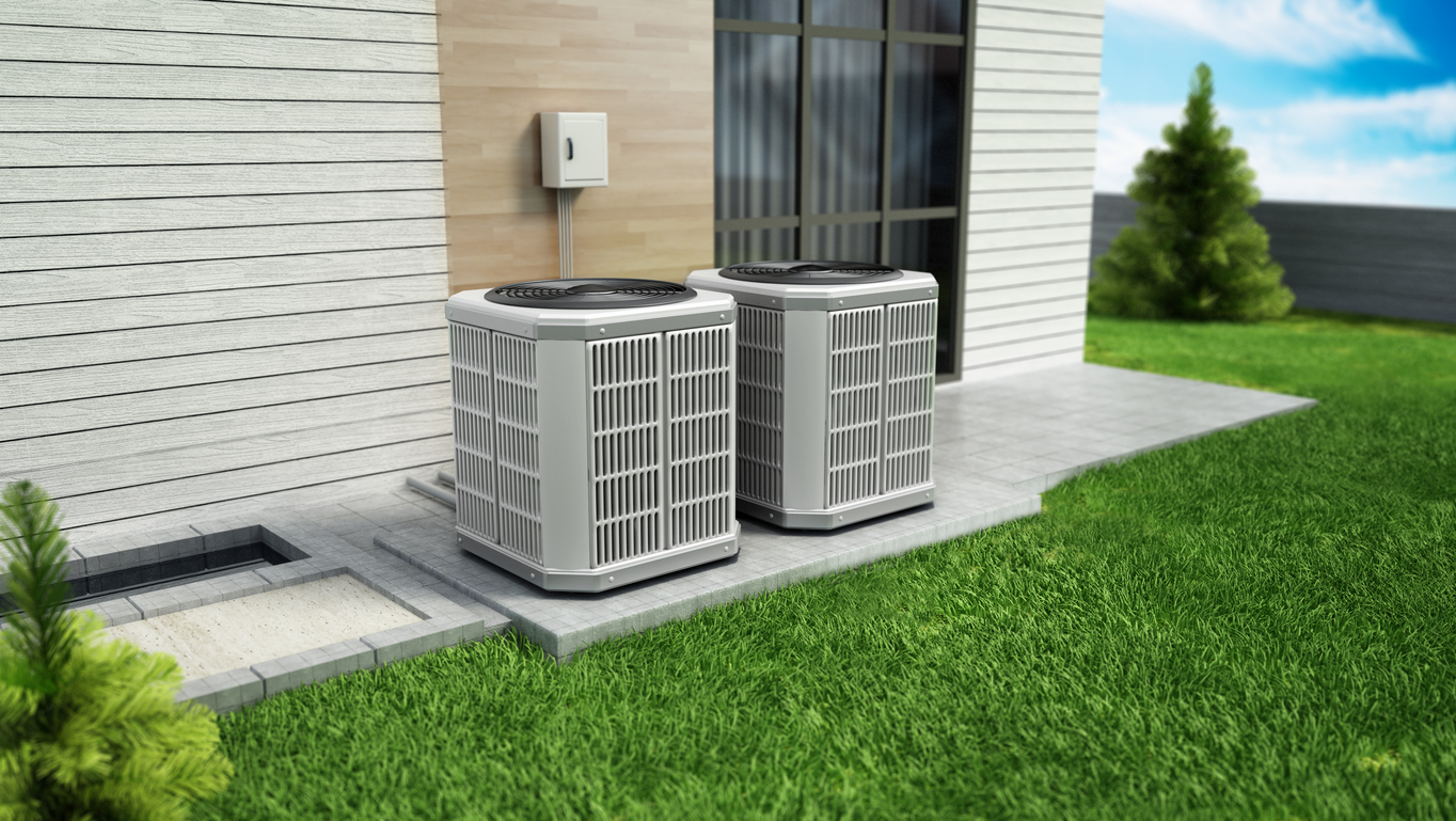 AC Units Outside Home