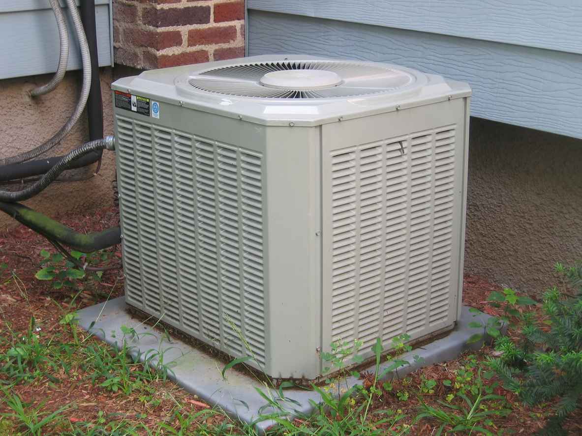 Outdoor central air conditioning system